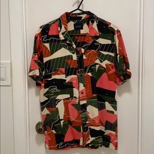 Scotch and Soda Short Sleeve Hawaiian Shirt